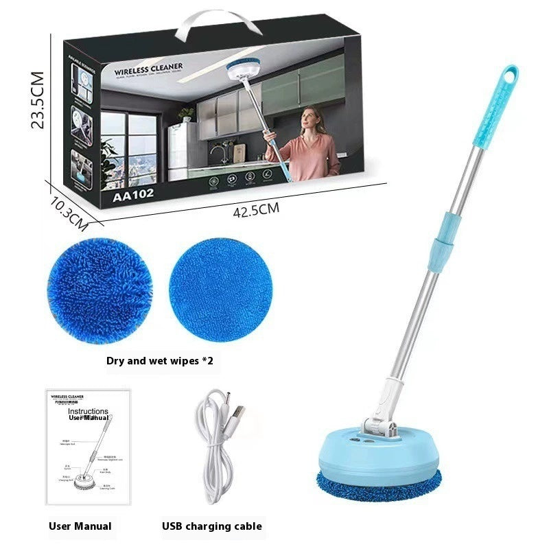 Window Cleaning Robot Telescopic Artifact Ceiling Inner And Outer Windows