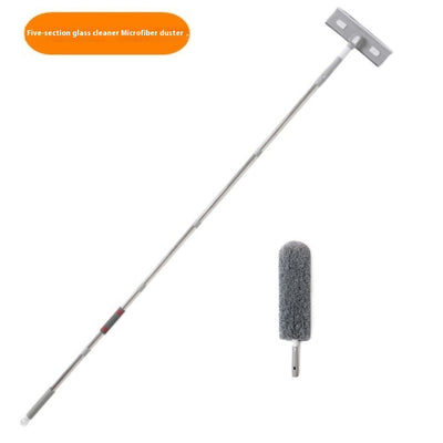 Household Lengthened Splicing Rod Window Cleaning Wiper Blade