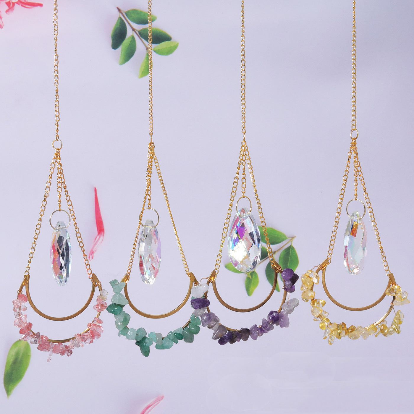 Home Gravel Crafts Crystal Pendant