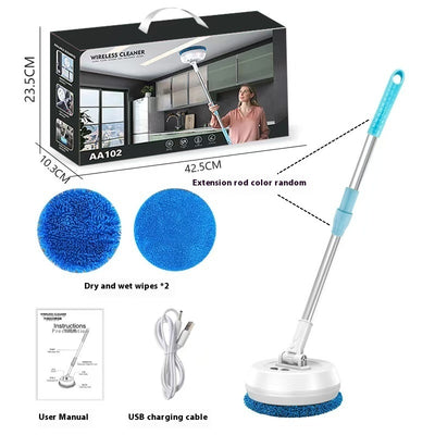 Window Cleaning Robot Telescopic Artifact Ceiling Inner And Outer Windows